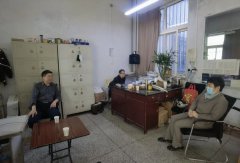 中牟新区统战部领导调研新阶层工作