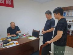 中牟新区统战部领导走访非遗面塑直播基地